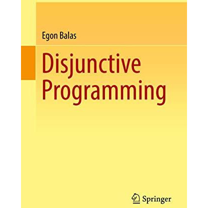 Disjunctive Programming [Hardcover]