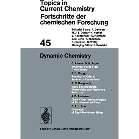 Dynamic Chemistry [Paperback]