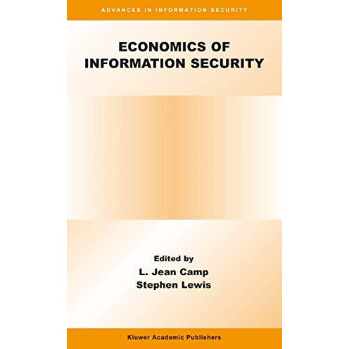 Economics of Information Security [Hardcover]