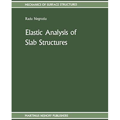 Elastic Analysis of Slab Structures [Hardcover]