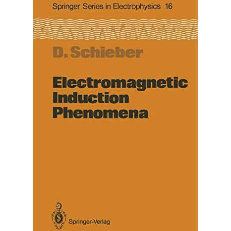 Electromagnetic Induction Phenomena [Paperback]