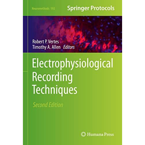 Electrophysiological Recording Techniques [Hardcover]