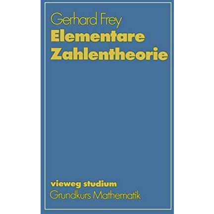 Elementare Zahlentheorie [Paperback]