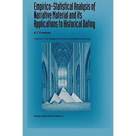 Empirico-Statistical Analysis of Narrative Material and its Applications to Hist [Hardcover]