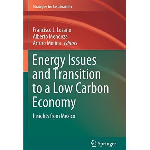 Energy Issues and Transition to a Low Carbon Economy: Insights from Mexico [Paperback]