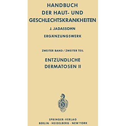 Entz?ndliche Dermatosen II [Paperback]