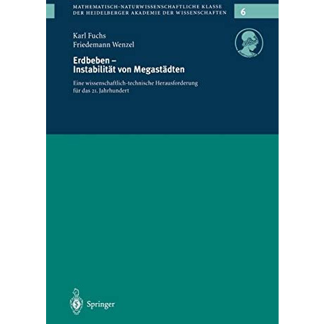 Erdbeden  Instabilit?t von Megast?dten: Eine wissenschaftlich-technische Heraus [Paperback]