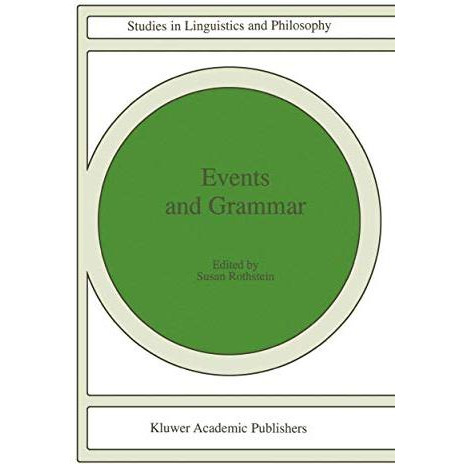 Events and Grammar [Paperback]