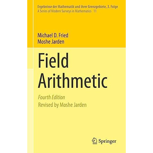 Field Arithmetic [Hardcover]