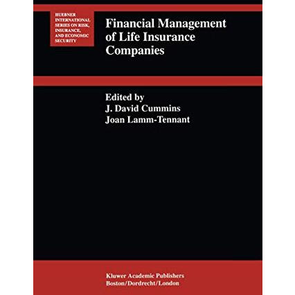 Financial Management of Life Insurance Companies [Hardcover]