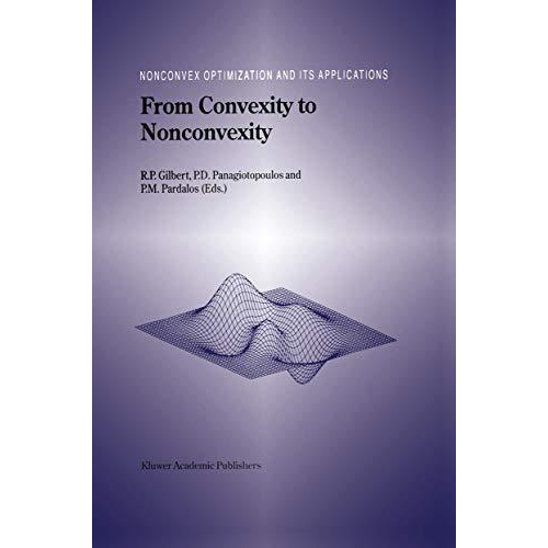 From Convexity to Nonconvexity [Paperback]