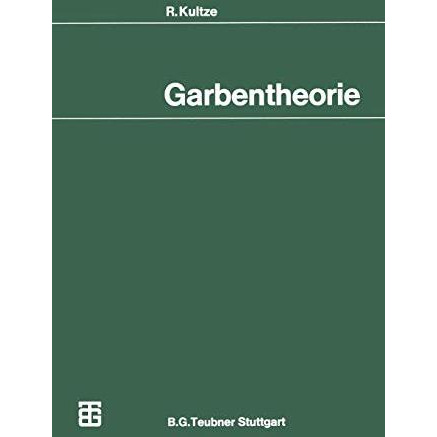 Garbentheorie [Paperback]