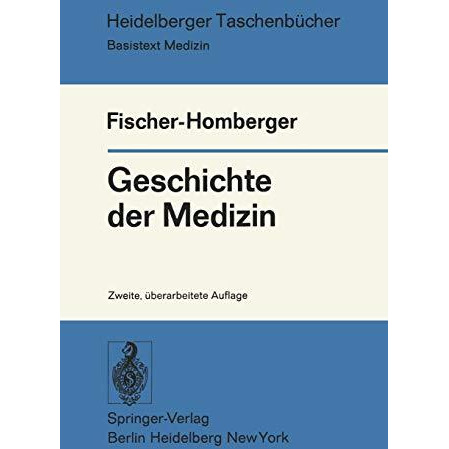 Geschichte der Medizin [Paperback]