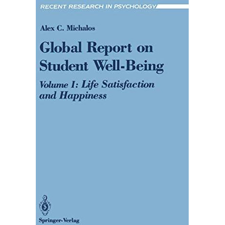 Global Report on Student Well-Being: Life Satisfaction and Happiness [Paperback]