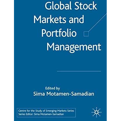 Global Stock Markets and Portfolio Management [Hardcover]