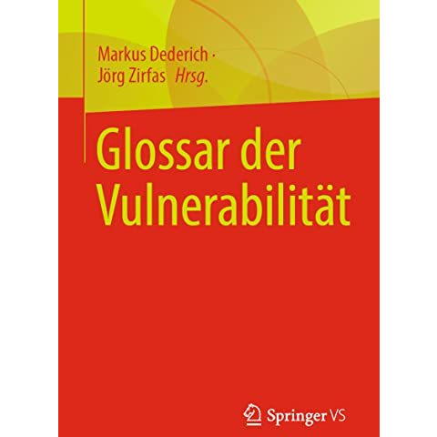 Glossar der Vulnerabilit?t [Paperback]