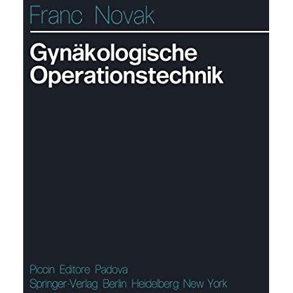 Gyn?kologische Operationstechnik [Paperback]