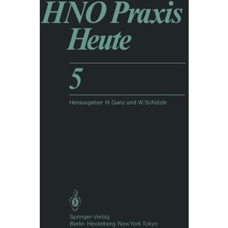 HNO Praxis Heute [Paperback]