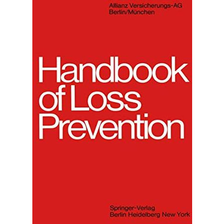 Handbook of Loss Prevention [Paperback]