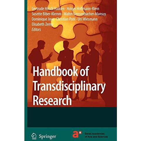 Handbook of Transdisciplinary Research [Hardcover]