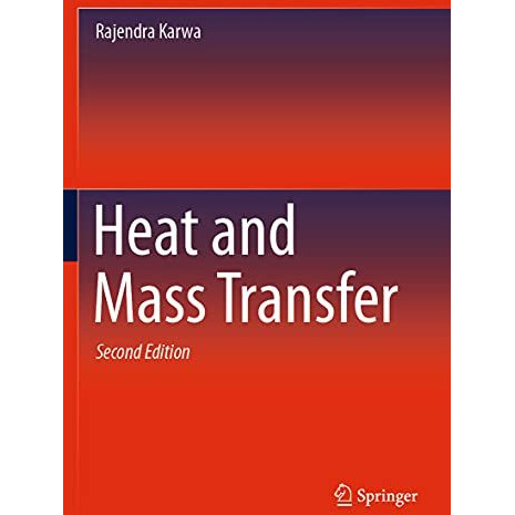 Heat and Mass Transfer [Paperback]