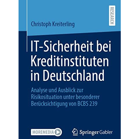 IT-Sicherheit bei Kreditinstituten in Deutschland: Analyse und Ausblick zur Risi [Paperback]