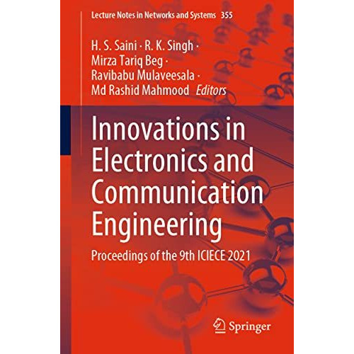 Innovations in Electronics and Communication Engineering: Proceedings of the 9th [Paperback]