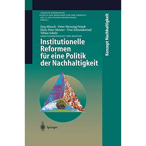 Institutionelle Reformen f?r eine Politik der Nachhaltigkeit [Paperback]