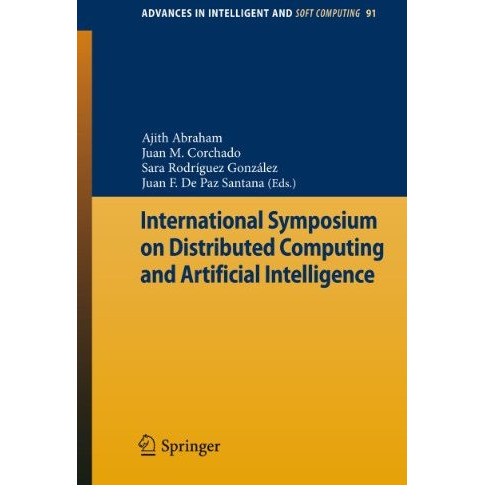 International Symposium on Distributed Computing and Artificial Intelligence [Paperback]