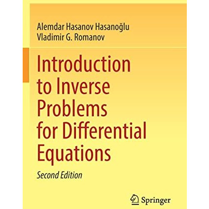 Introduction to Inverse Problems for Differential Equations [Paperback]