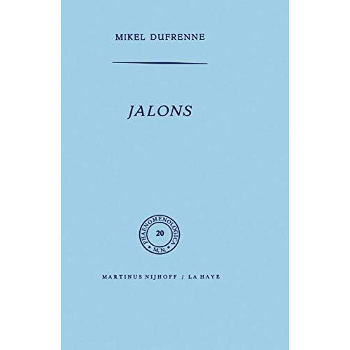 Jalons [Paperback]