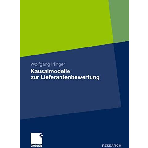 Kausalmodelle zur Lieferantenbewertung [Paperback]