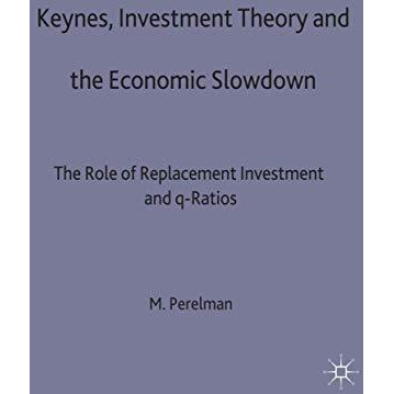 Keynes, Investment Theory and the Economic Slowdown: The Role of Replacement Inv [Hardcover]