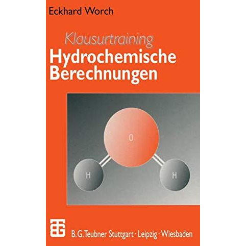 Klausurtraining Hydrochemische Berechnungen [Paperback]