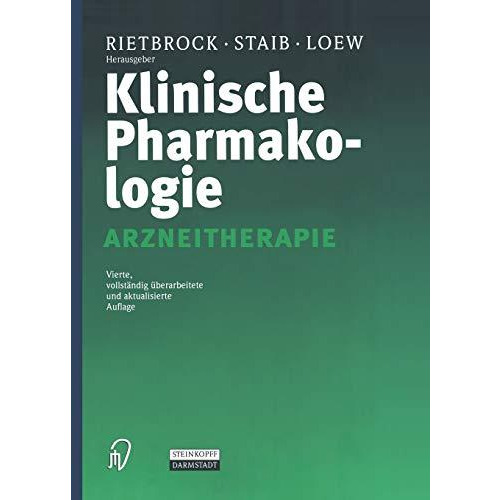 Klinische Pharmakologie: Arzneitherapie [Paperback]