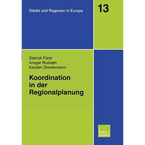 Koordination in der Regionalplanung [Paperback]