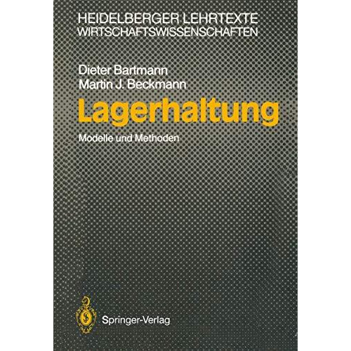 Lagerhaltung: Modelle und Methoden [Paperback]