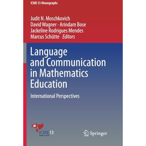 Language and Communication in Mathematics Education: International Perspectives [Paperback]