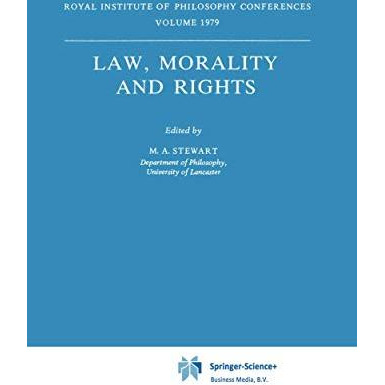 Law, Morality and Rights [Hardcover]