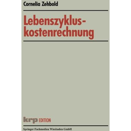 Lebenszykluskostenrechnung [Paperback]