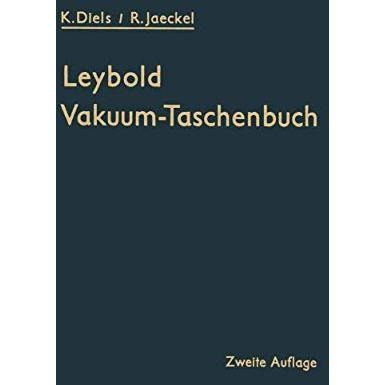 Leybold Vakuum-Taschenbuch [Paperback]