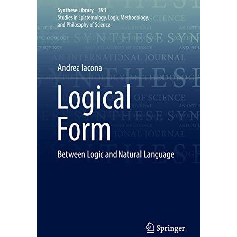 Logical Form: Between Logic and Natural Language [Hardcover]