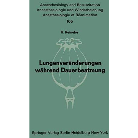 Lungenver?nderungen w?hrend Dauerbeatmung [Paperback]