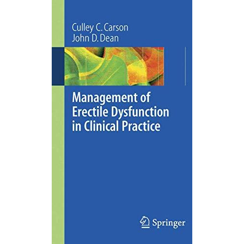 Management of Erectile Dysfunction in Clinical Practice [Paperback]