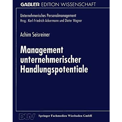 Management unternehmerischer Handlungspotentiale [Paperback]