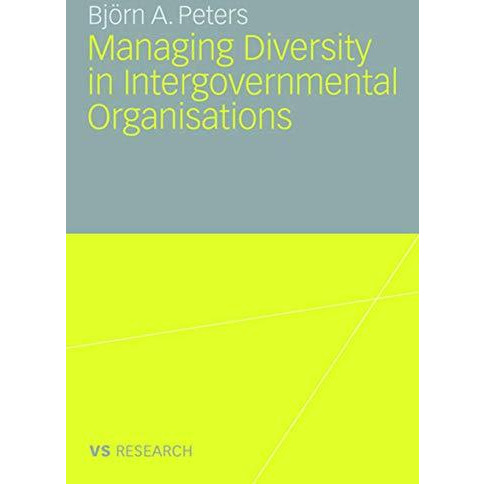 Managing Diversity in Intergovernmental Organisations [Paperback]