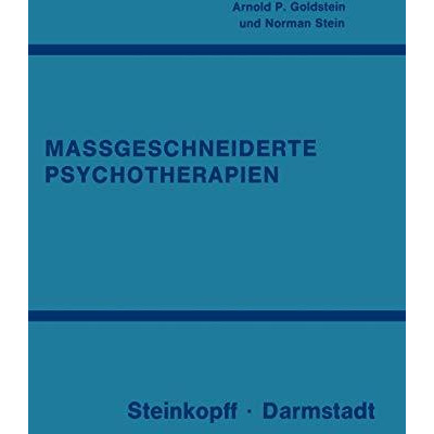 Massgeschneiderte Psychotherapien [Paperback]