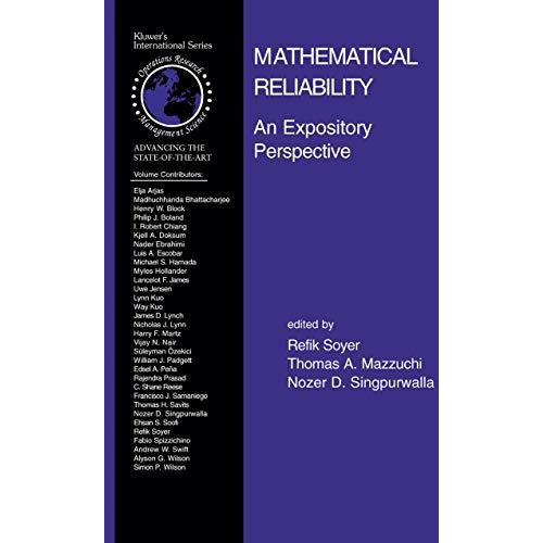 Mathematical Reliability: An Expository Perspective [Paperback]