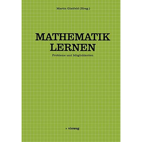 Mathematik Lernen: Probleme und M?glichkeiten [Paperback]