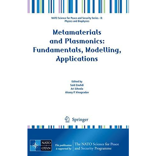 Metamaterials and Plasmonics: Fundamentals, Modelling, Applications [Paperback]